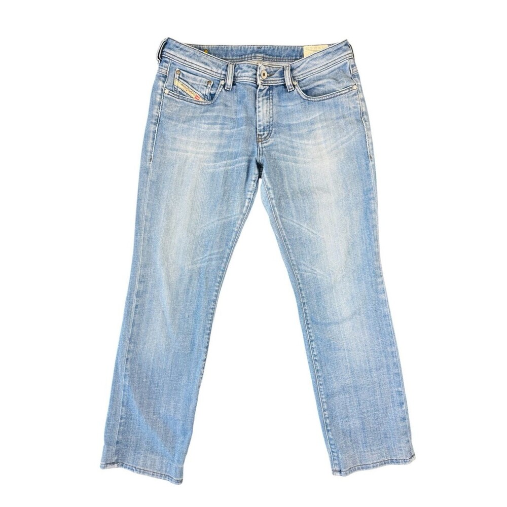 Diesel Ronhy 008IG Jeans Women's W31 L32 Low Rise Slim Straight Y2K Stretch